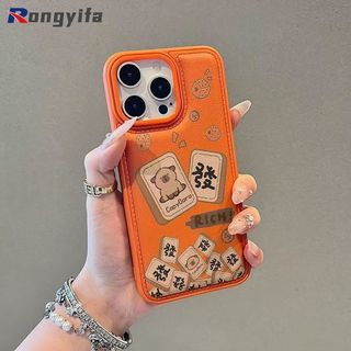 Vỏ Capybara hoạt hình cho OPPO Reno 15 Pro Mini Max 14 13 11 9 Pro Find X9 X8 Pro X8S Plus X7 Da PU phồng dễ thương Vỏ điện thoại năm mới Vỏ mềm chống sốc