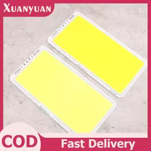 XUAN 1Pc 12V 70W Đèn LED lật siêu sáng COB Chip bảng điều khiển ánh sáng Cần câu Đèn trắng lạnh cho cắm trại ngoài trời Bóng đèn chiếu sáng VN