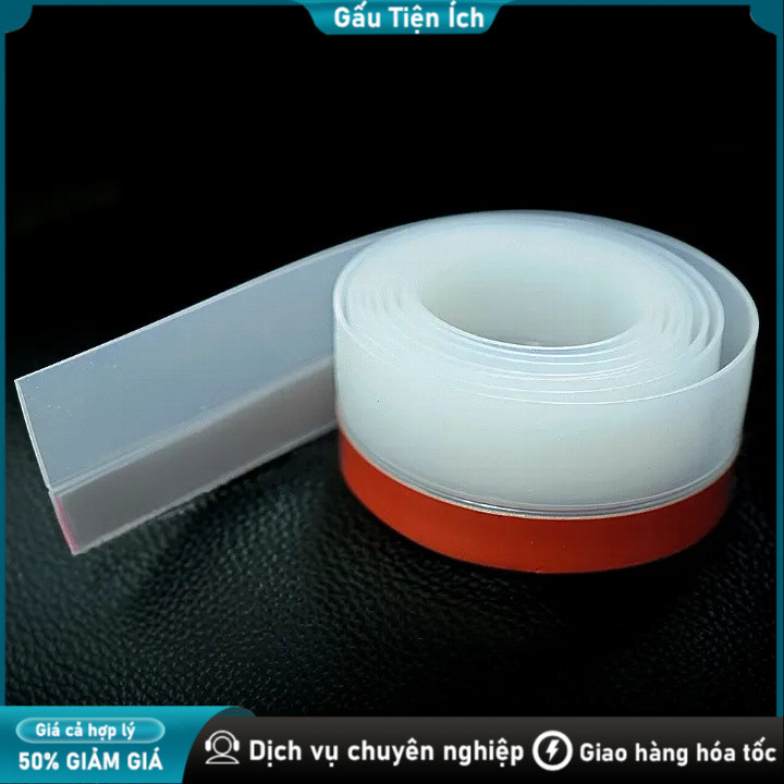 Ron chân cửa silicone chống bụi côn trùng Ron Chân Cửa, Cao Su, Ngăn Bụi, Ngăn Côn Trùng, Giảm Tiếng Ồn, Dán (Có Keo)
