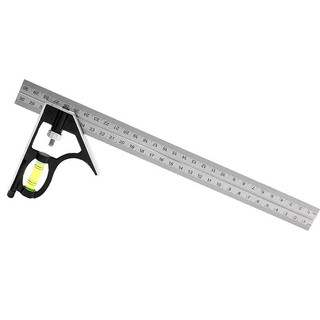 Thước Ke Nhôm Đo Góc Vuông 30cm – Đa Năng Cho Thợ Mộc Cơ Khí, Có Thước Nước Chính Xác