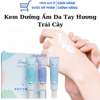 Combo 3 lọ Kem dưỡng ẩm da tay hương trái cây dưỡng ẩm và chăm sóc da mềm mại, mịn màng, cải thiện làn da khô ráp