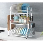 Kệ Đựng Chén Bát Đặt Bồn Rửa, Kệ Gia Vị Treo Tường Inox Cao Cấp [ 009 013 015...] , chuyên đồ nội thất cho gia đình — ảnh 3