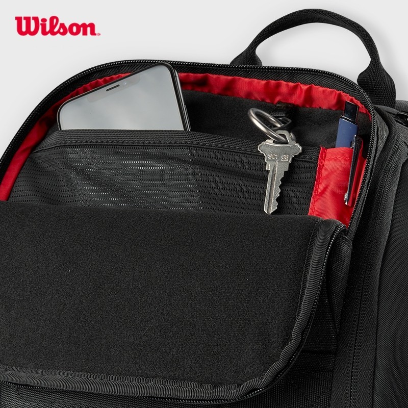 Wilson Clash V3 Backpack Black/Infrared Balo Đựng Vợt Tennis WR8037901