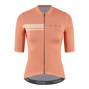 QSS001B - Áo Đạp Xe UKE Nữ Living Coral