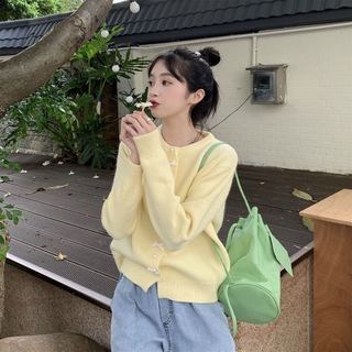 Cardigan nữ phong cách Hàn Quốc ngọt ngào, áo len dành cho mùa xuân thu mới