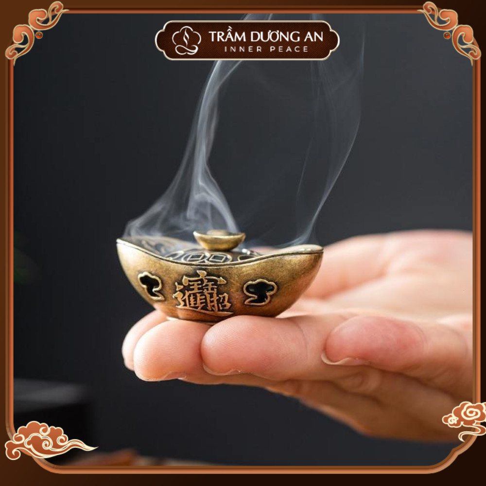 Lư hương nén vàng, Lư hương nén bạc, Lư hương may mắn và tài lộc