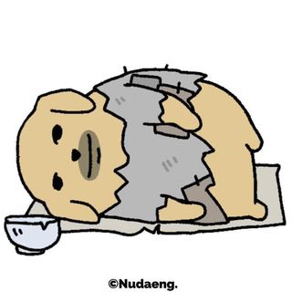 Móc khoá Nudaeng dog hài hước vui nhộn meme