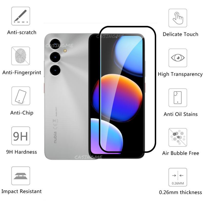NUBIA V80 MAX 2026 Tấm Bảo Vệ Màn Hình Trong Suốt Full Cover Film Cho ZTE NUBIA Blade V80 NUBIAV80 MAX V80Max Design Pro 4G 5G 2026 Kính Cường Lực Ống Kính Máy Ảnh