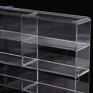 ELBBKG 1 Chiếc Xe Chống Bụi Chống Đấm Dính Tường Trong Suốt Hộp Bảo Quản 1: 64 Acrylic Xe Hiển Thị Hộp Cho Xe Ô Tô Mô Hình Tủ Ra Mới