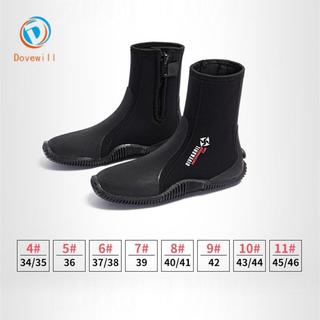 Giày lặn Dovewill 5mm Scuba - Giày nước ấm áp cho nam và nữ, chống lạnh