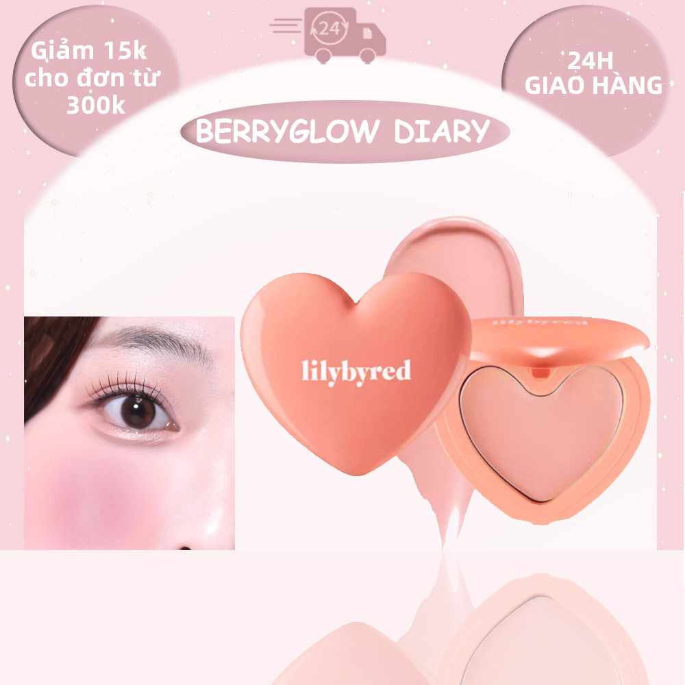 Má Hồng Dạng Kem LILYBYRED – Mềm Mịn, Lên Màu Tự Nhiên, Hiệu Ứng Căng Bóng Hàn Quốc