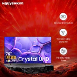 Smart Tivi Samsung 4K 75 inch UA75U8500FKXXV — ảnh 1