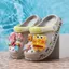 SpongeBob SquarePants Anime Trẻ Em Hang Giày Hoạt Hình Bé Trai Dép Chống Trơn Trượt Đáy Mềm Ngoài Trời Thoáng Mát Dép Quà Tặng Sinh Nhật