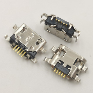 10-100 Cái Đầu Nối Cắm Usb Cho Samsung A10S A107 M16 M15 Motorola E6 XT2005 XT1921 E5 Play Go E5Play Moto A107F Dock Sạc Jack Cắm Liên Hệ Ổ Cắm
