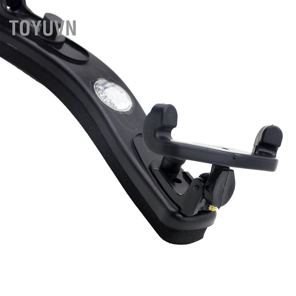 toyuvn Loại phổ biến có thể điều chỉnh Gối tựa vai đàn violon Nhựa EVA Đệm cho đàn 3/4 & 4/4