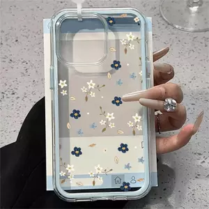 Mảnh nhỏ hoa văn cho iPhone 16ProMax trường hợp iPhone 1514plus mới 1312