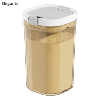 EGN Hộp đựng bột sữa kín khí 800 / 1300 / 1800 ml kèm thìa, bảo quản thực phẩm