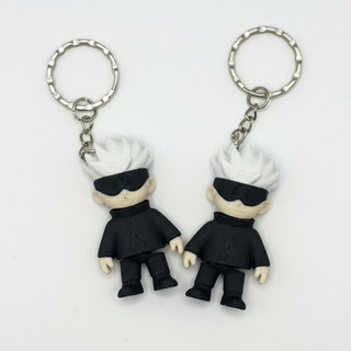 Móc Khóa Gojo Satoru Chú Thuật Hồi Chiến Jujutsu Kaisen In 3D Chibi Siêu Cute Phụ Kiện Treo Balo Túi Xách