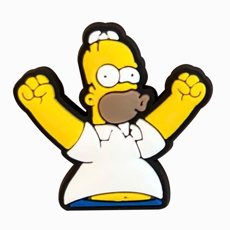 Set charm Gia đình Simpsons - Charm gắn dép hot hit