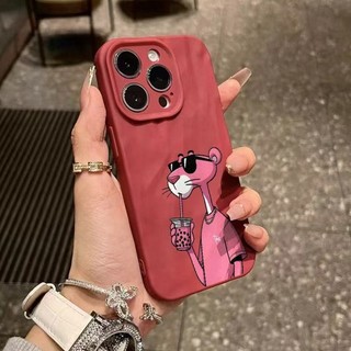 Dành Cho IPhone 17 16 15 14 13 12 11 Pro Max X XR XS MAX 7 8 PLUS Dễ thương Pink Leopard trường hợp điện thoại mềm