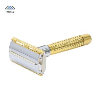 ELBBKG Retro An Toàn Dao Cạo Hộp Tay Cầm Dao Cạo Dụng Cụ Cạo Râu Dụng Cụ Cạo Râu Nam Dao Cạo Râu Mới