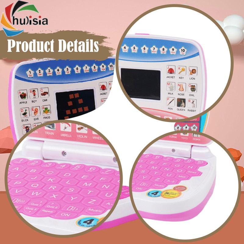 Chulisia Đồ Chơi Học Tập Trẻ Em Laptop Trẻ Em Sáng Tạo Trẻ Em Mô Phỏng Đồ Chơi Máy Tính Notebook
