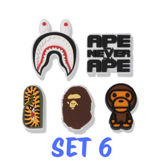 Charm BAPE 2026-  6 set mới - FULL túi bìa