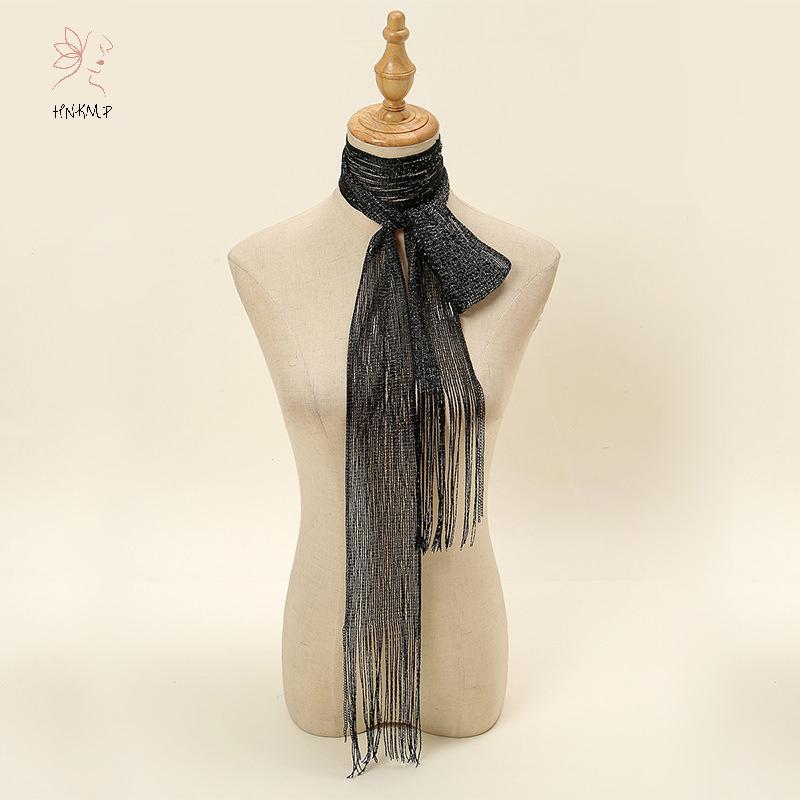 HKNMP Khăn Choàng Sang Trọng từ Lụa và Ren - Perfect cho Tiệc Dạ Hội