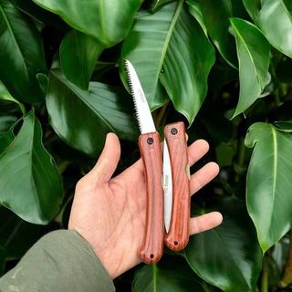 Cưa lách cầm tay HD Bonsai  Cán Thép , Tay cầm nhựa, lưỡi Thép 23cm Dụng Cụ Làm Vườn, Cắt Gỗ Tiện Lợi