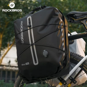 Túi chống thấm nước 23L Rockbros dành cho xe đạp, tiện lợi bảo quản mũ bảo hiểm, phù hợp bikepacking đường bộ