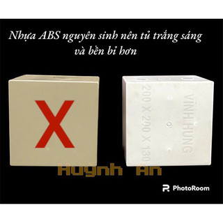 (Freeship) Vỏ tủ điện nhựa ABS 200 x 200 x130 , 300 x 200 x 160, 300 x 300 x 160 Hàng chính hãng VĨnh Hưng