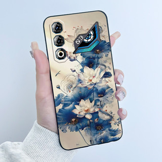 Ốp điện thoại Cho ZTE Nubia Neo 3 GT 5G Z2465N Ốp điện thoại Thẩm Mỹ Sang Trọng Dễ Thương Thoáng Mát Bé Trai Bé Gái Họa Tiết Đen Mờ Mềm TPU Ốp điện thoại Silicon
