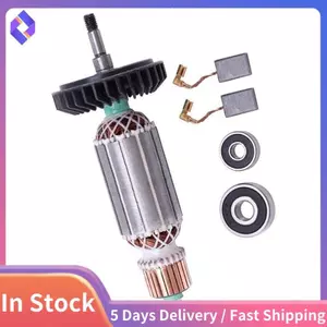 Bộ lắp ráp neo cánh quạt AC220V 240V cho 9556N 9557HN 9558NB Bao gồm vòng bi và bàn chải