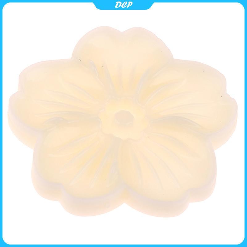 [DCP] 4 cái/bộ MOONCAKE khuôn hoa anh đào hoa sakura mẫu tem tay Báo Chí khuôn pit tông công cụ bánh ngọt [VN]