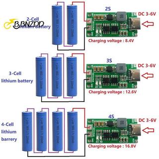 [BBNZDD] Mô-đun tăng áp 2S 3S 4S 1-4A Mô-đun sạc pin Lithium Polymer Tăng cường tăng cường LiPo Polymer Li-Ion Sạc BVAH