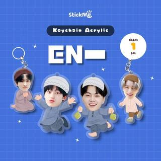Gantungan Kunci Ganci Keychain Acrylic Kpop Idol Korea Series Anti Banting Untuk Tas Kunci Motor Mobil - Jake