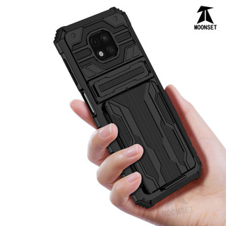 Dành Cho Motorola Moto G Power 2021 Ốp điện thoại Chân Đế Đựng Thẻ Lưng Cứng Cạnh Mềm Chịu Lực Chống Sốc