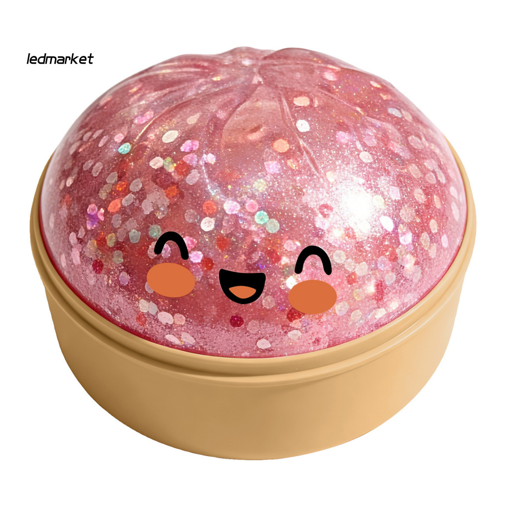 (Ledmarket) Đồ chơi bóp ngược Đồ chơi bóp Bun dễ thương – Dụng cụ giảm căng thẳng hình dạng Bun thực tế với biểu hiện đáng yêu Đồ chơi Fidget mềm dành cho trẻ em Người lớn Quà tặng hoàn hảo để thư giãn