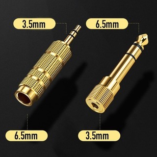 【COD】Jack chuyển đổi 3,5mm sang 6,5mm với chất liệu cao cấp, tiếp xúc tốt, mang lại chất âm trung thực và sống động.