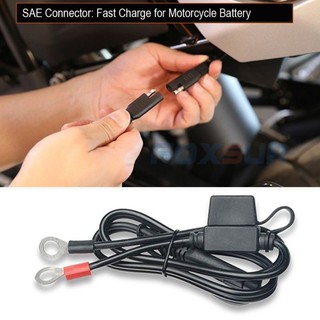 Đầu kết nối ắc quy 12V xe máy tiện lợi an toàn Đầu Cuối O / Đầu cuối vòng，Nối Dài / Sạc dễ dàng