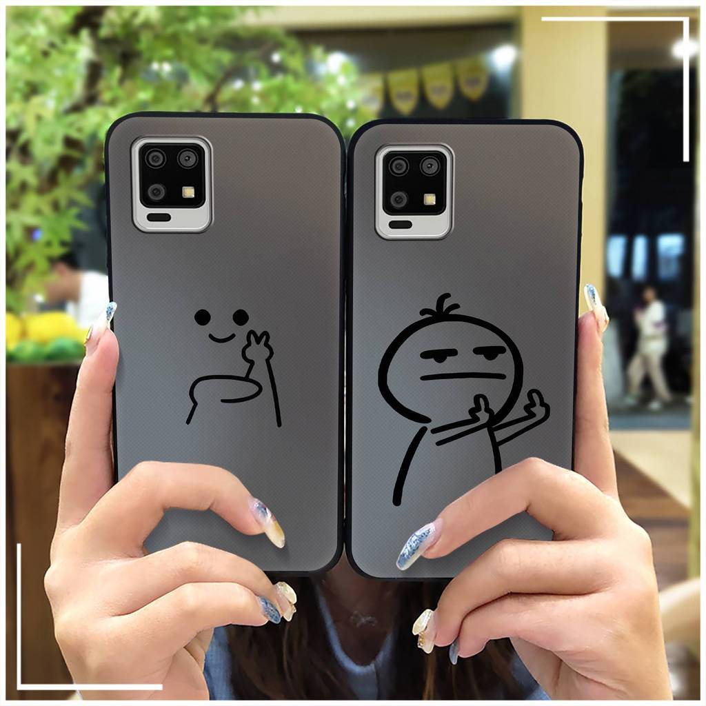 Ốp điện thoại TPU bảo vệ Sharp Aquos Zero6/Air hoạt hình dễ thương, bọc toàn bộ, chống bụi bẩn, chống va đập, chống thấm nước