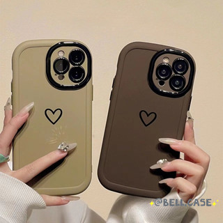 Ốp lưng IPhone 17 16 15 14 13 12 11 Pro Max XRXSMax 78 Plus Mùa thu đông dòng nhỏ tình yêu trường hợp điện thoại