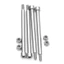 4 4x56mm Thép A-arm Chân 70510 & M3 Đai ốc Ren Bản Lề Chân Cho 1 / 5 Trxs X-Maxx XMAXX RC Xe Nâng Cấp Phần Phụ Kiện