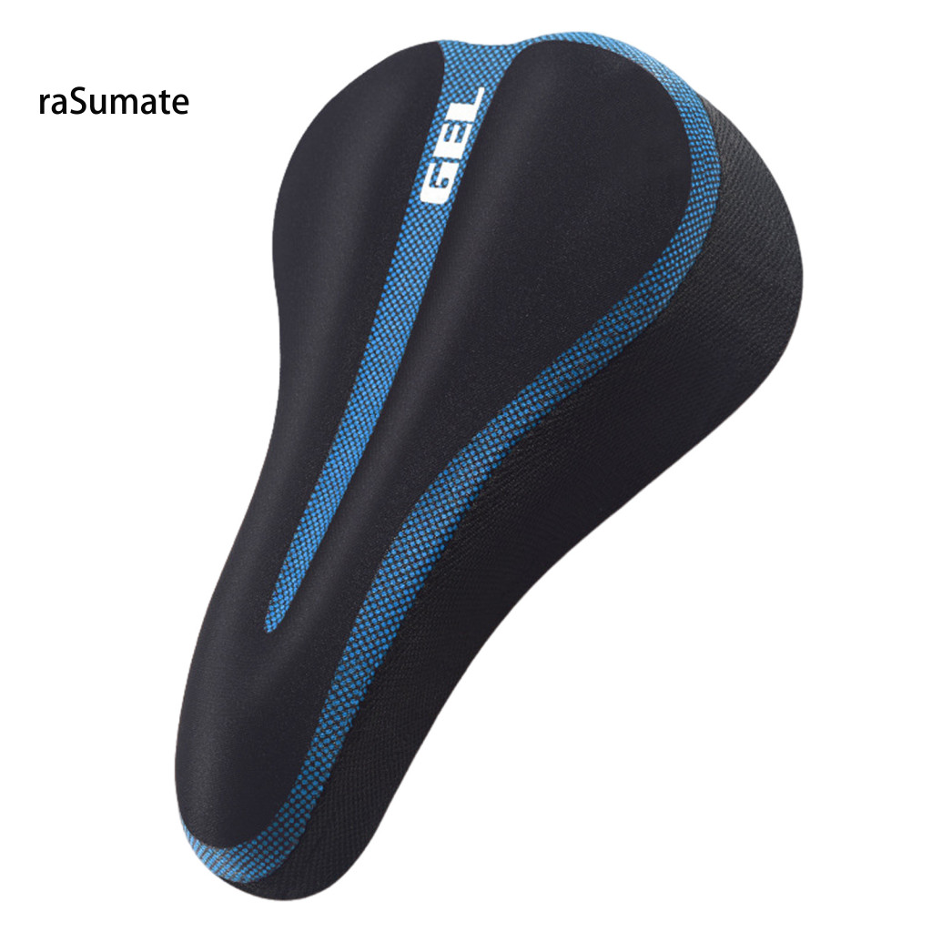 Vỏ đệm ghế xe đạp silicone siêu mềm dày, bọc yên xe đa năng cho xe leo núi
