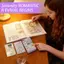 80 lá bài Serenity Sự hồi sinh lãng mạn Bắt đầu Tarot Deck Fate Bói toán Tarot Cards FortuneTelling Card Games Party Board Game sonlekvn