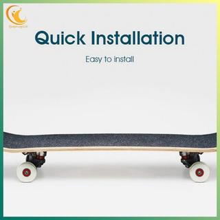 Bộ 4 Bánh Xe PU Dành cho Longboard Cruiser và Nhảy Punk Ollie