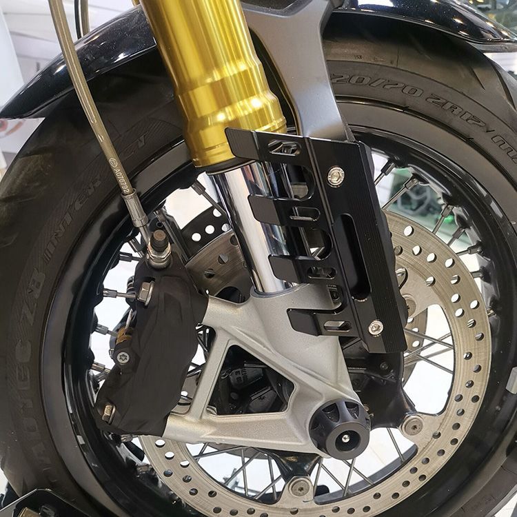 Thích Hợp Cho Xe Tay Ga Điện Sửa Đổi Xe Máy Đa Năng Bánh Trước Chắn Bùn Chống Sốc Công Nghệ Cảm Giác Bê Trang Trí Phần
