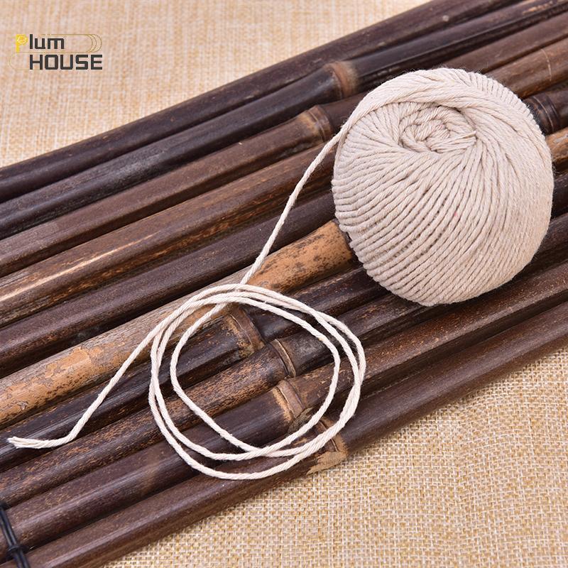 PlumHOUSE Dụng cụ nấu ăn dây buộc xúc xích nướng bằng cotton