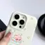 Thỏ ũ hồng mũ hồngĐối với iPhone 17promax trường hợp sáng tạo 15Plus Fun 14