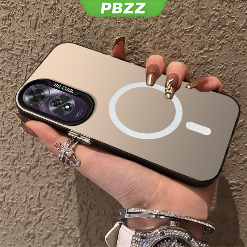 FOR ốp lưng Dành CHO Vỏ OPPO A60 2024 Vỏ điện thoại 4g Vỏ cứng Bảo vệ TPU Vỏ chống sốc mượt mà Thiết kế mới thẩm mỹ Không dây thu hút từ tính CYBSWX01